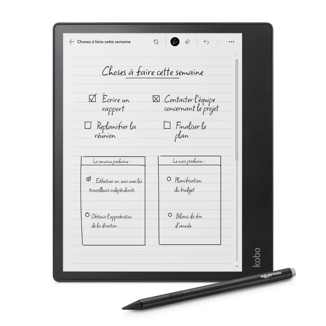 Liseuses compatibles avec le Stylet Kobo